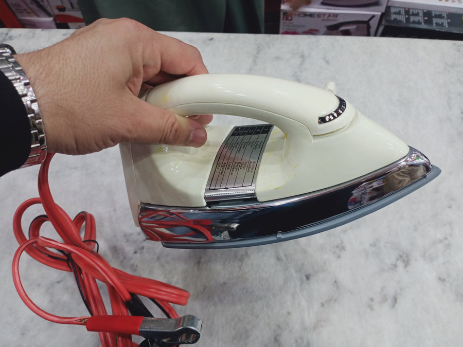 12 Volt Dry Iron For Heavy Duty - Heavy iron