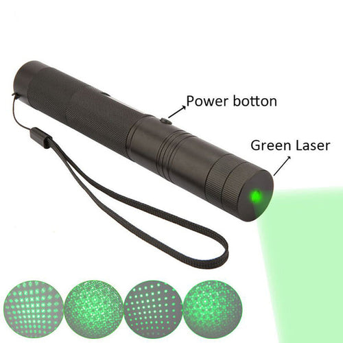 Rechargeable Powerful Green Laser Pointer - with more then 4 KM Range